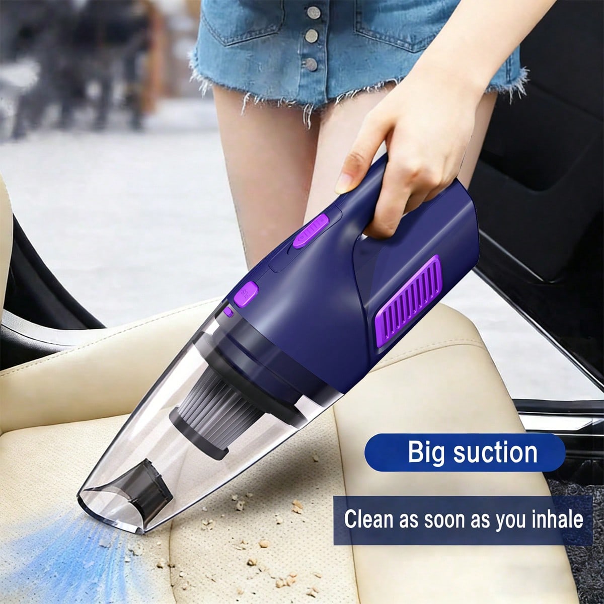 Aspirapolvere portatile per au - Car Vacuum Cleaner recensione e prezzo