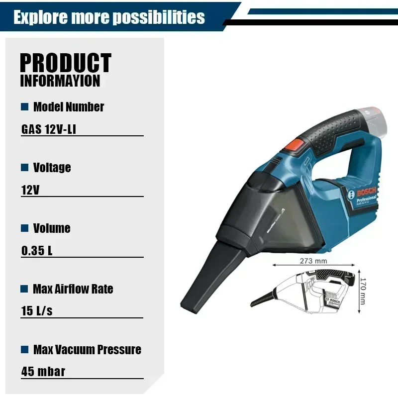 Aspirapolvere Senza Fili Bosch - Car Vacuum Cleaner recensione e prezzo